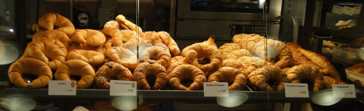 Bakery shop window