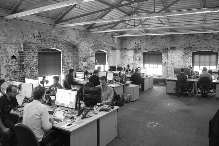 The Vertical Leap office in Portsmouth