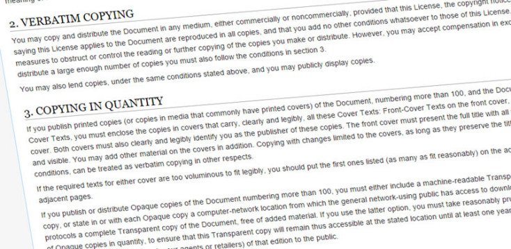 Wikipedia copying guide