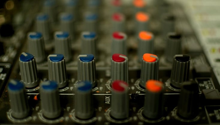 Mixing desk