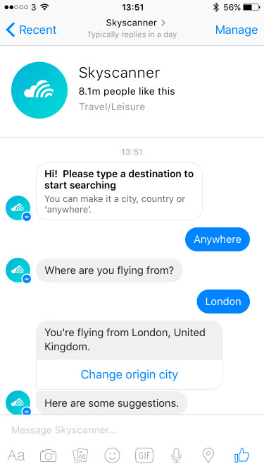 skyscanner bot