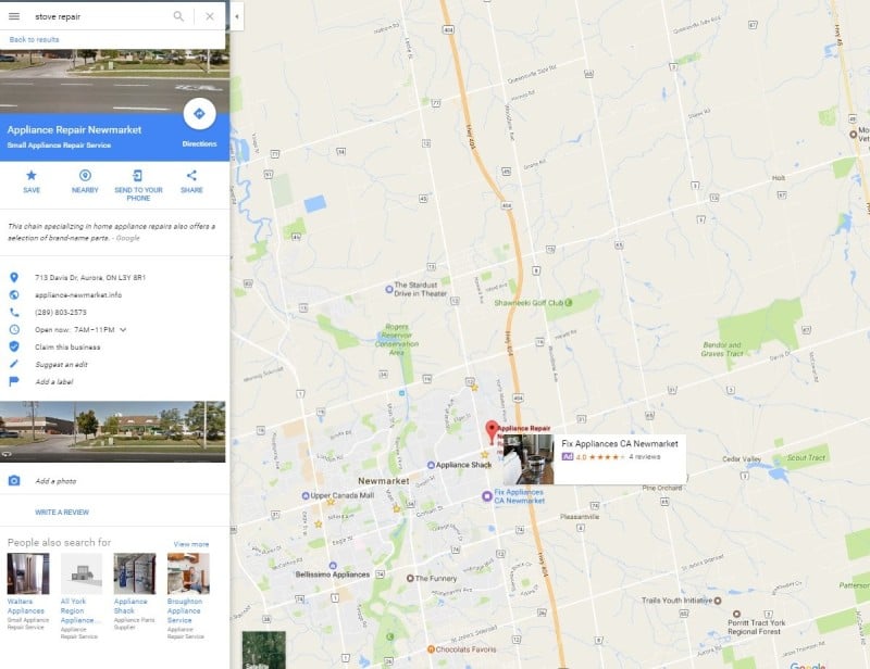 Google maps pop up ads