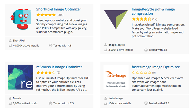 WordPress plugins for SEO image optimisation