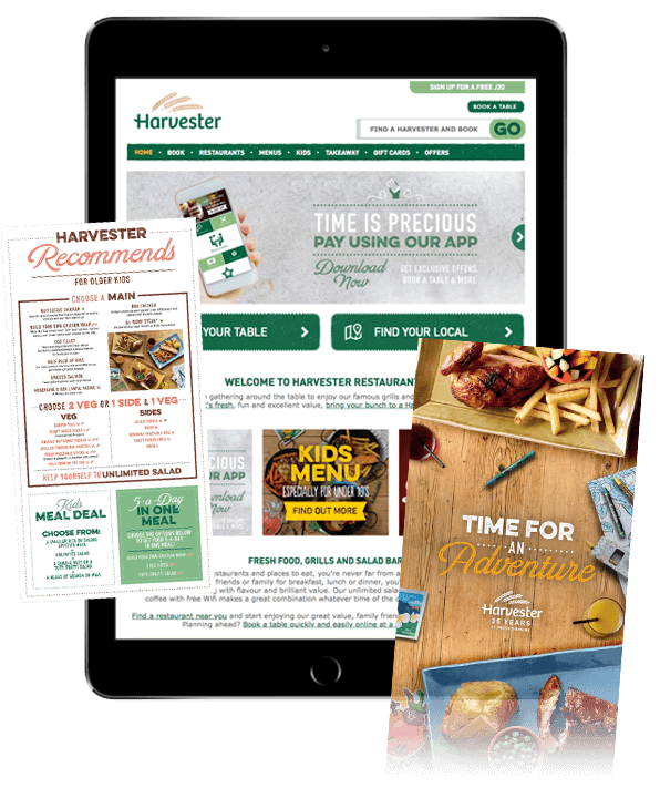 Our SEO client Harvester