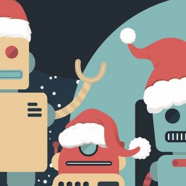 Christmas robots