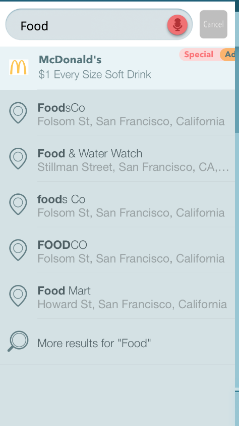 Waze Local Promoted Search