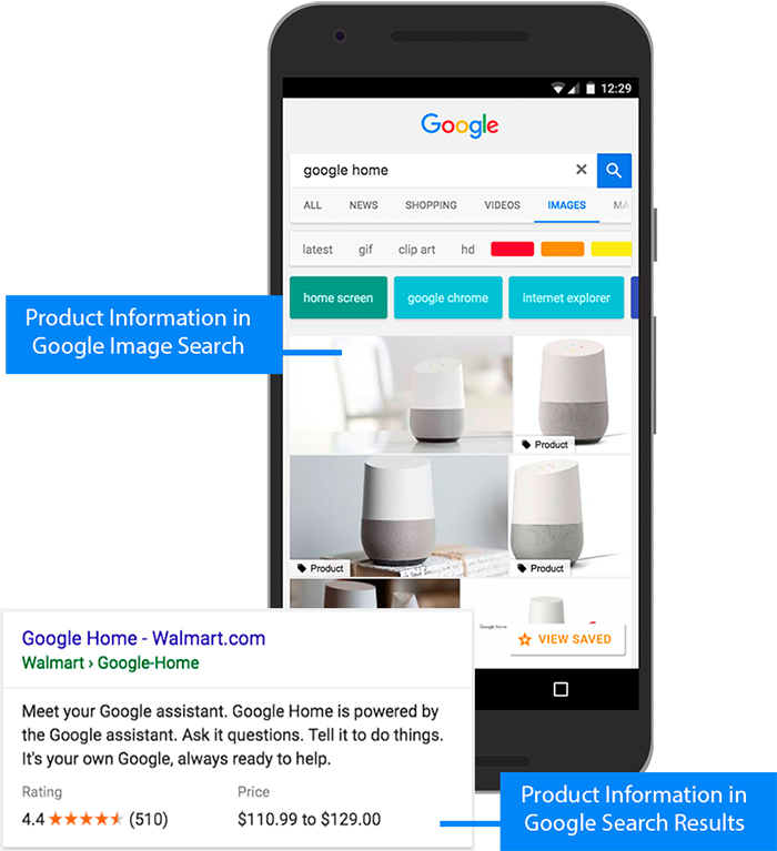 Rich results on Google for product listings