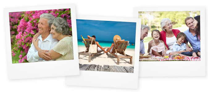 Free Spirit content and SEO case study image showing holiday photos