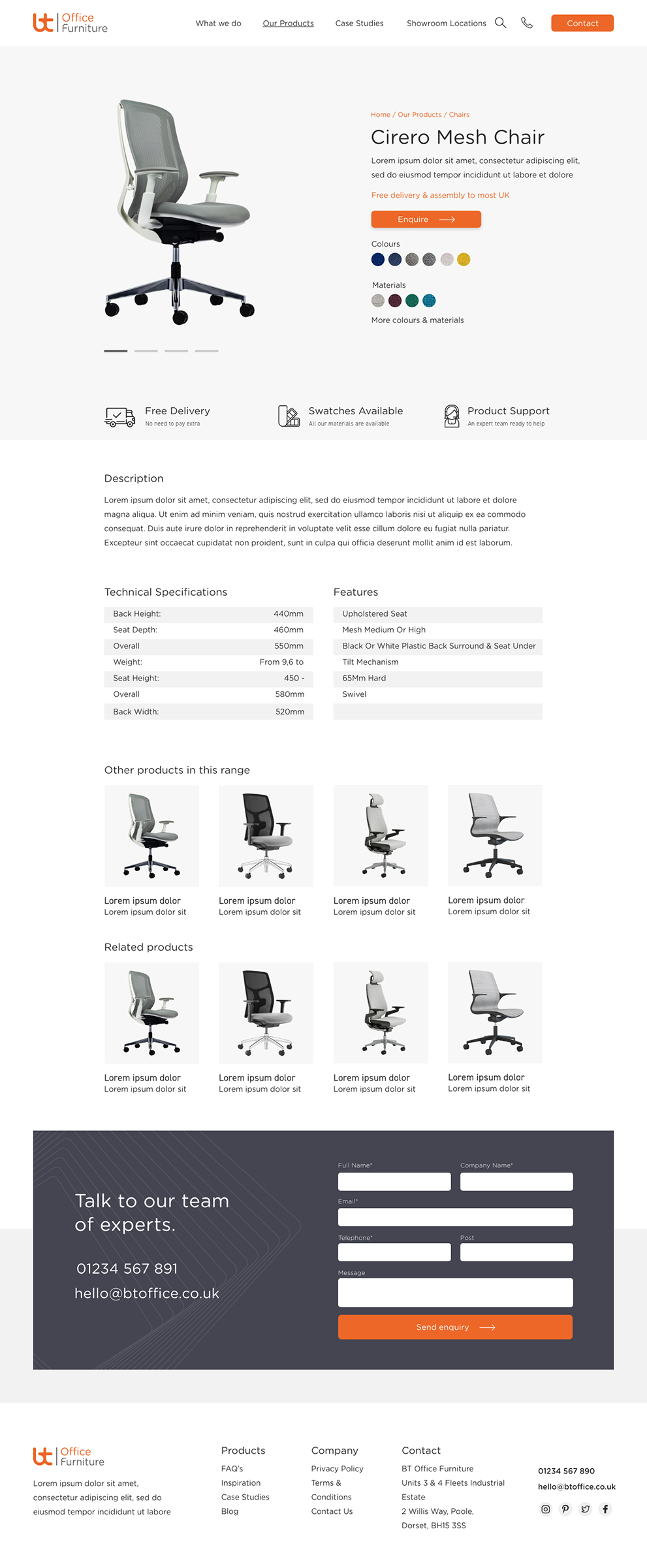 Restructure and reorganisation