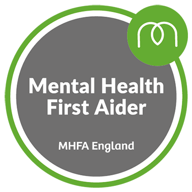 Mental Health First Aid badge