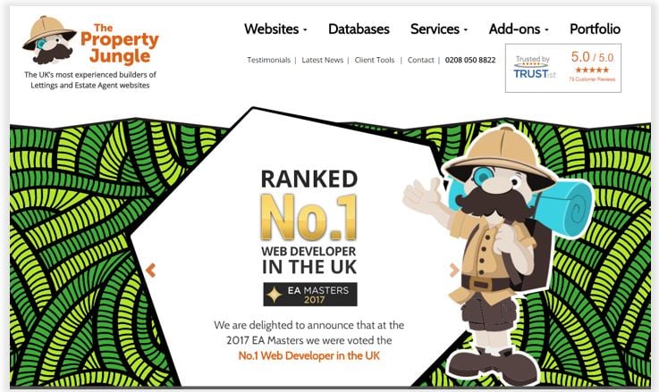 Property Jungle homepage