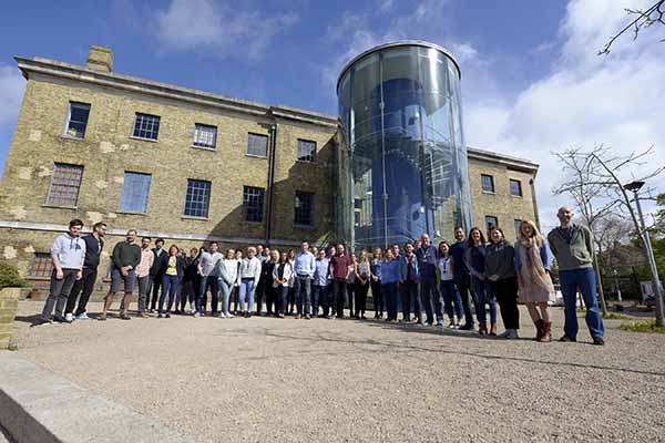 Vertical Leap team outside the office