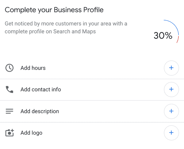 How to complete your business profile in your Google Business Profile