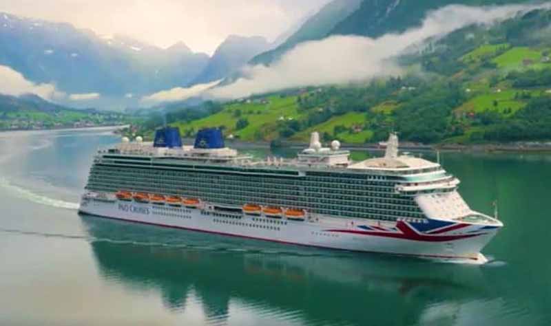 P&O Cruises ship