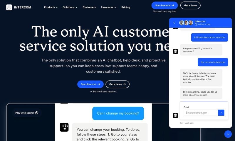 Intercom's chatbot